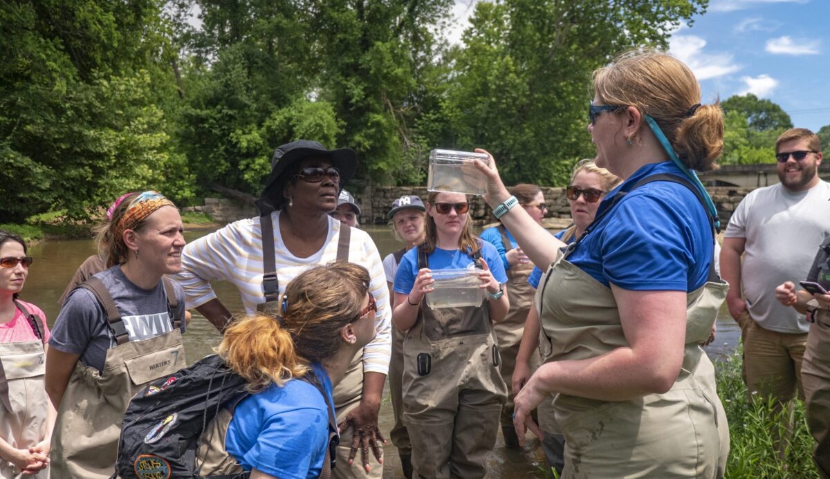 A the Tennessee Aquarium’s River Teachers workshops