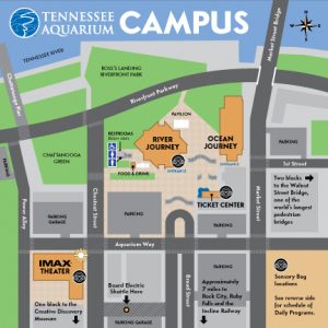 Aquarium campus map
