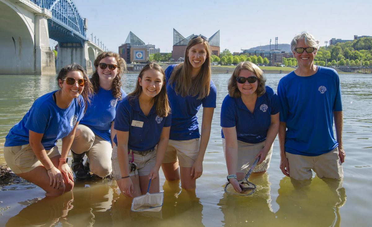 scientists in Tennessee River