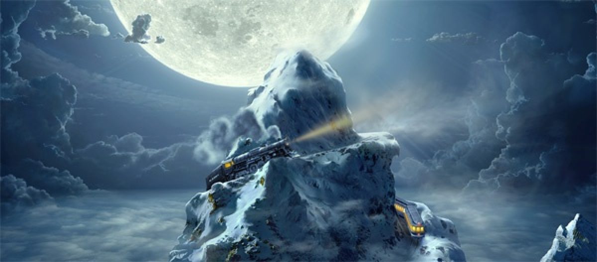 Polar Express on mountain