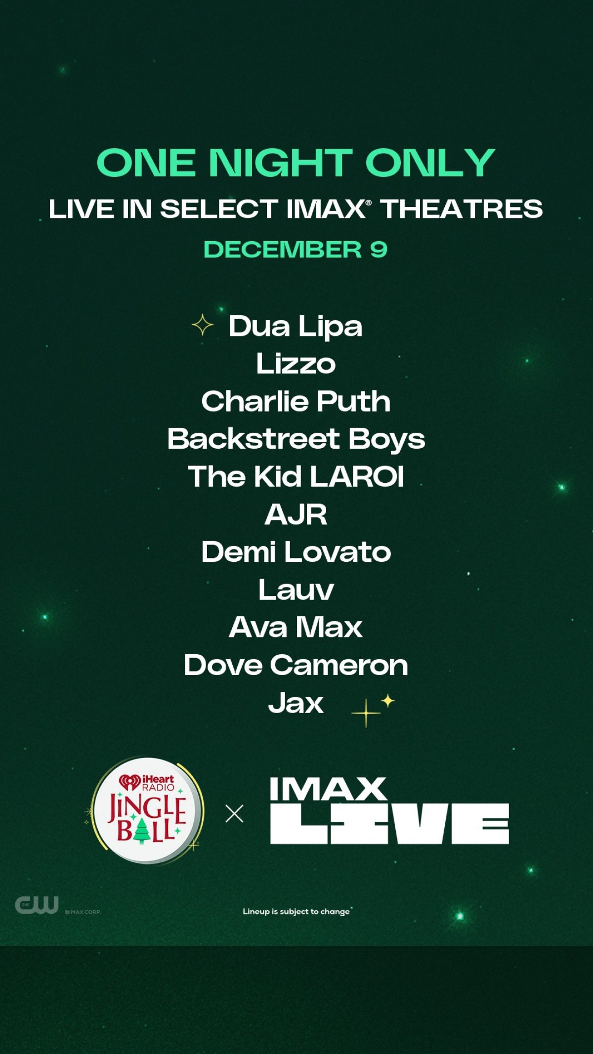 Tennessee Aquarium IMAX Theater hosts the iHeart Radio Jingle Ball The