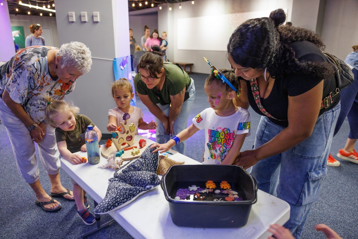 Sea Sprouts early childhood learning program at the Tennessee Aquarium