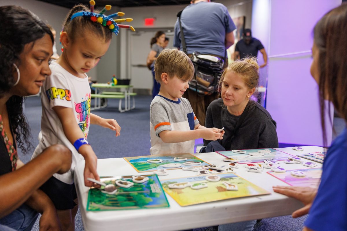 Sea Sprouts early childhood learning program at the Tennessee Aquarium.