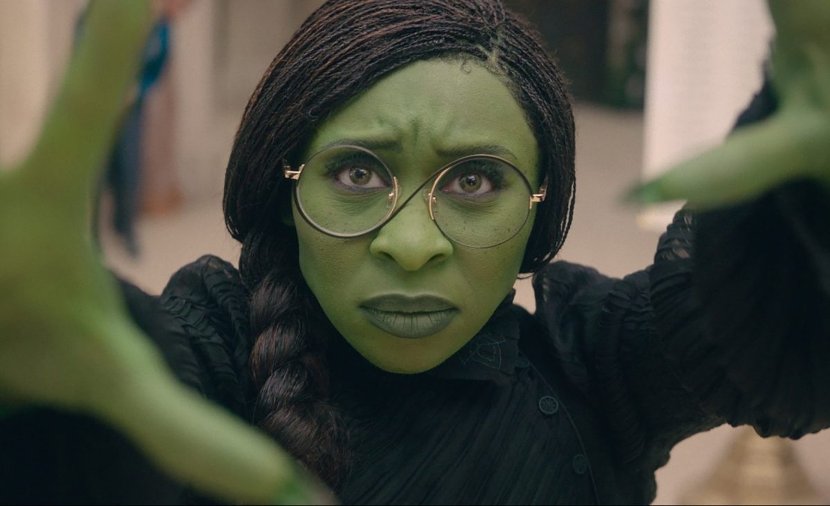 Elphaba played by Cynthia Erivo in Wicked: Part One, early access at the IMAX on November 20 (credit: Universal Pictures)