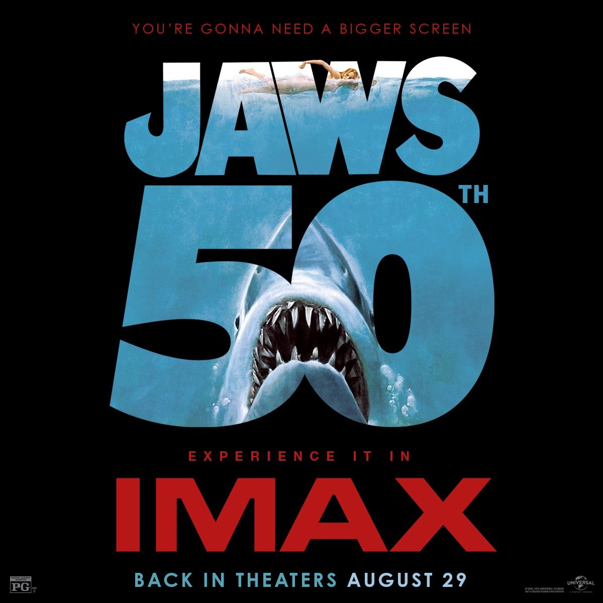 Jaws 50th Anniversary image.