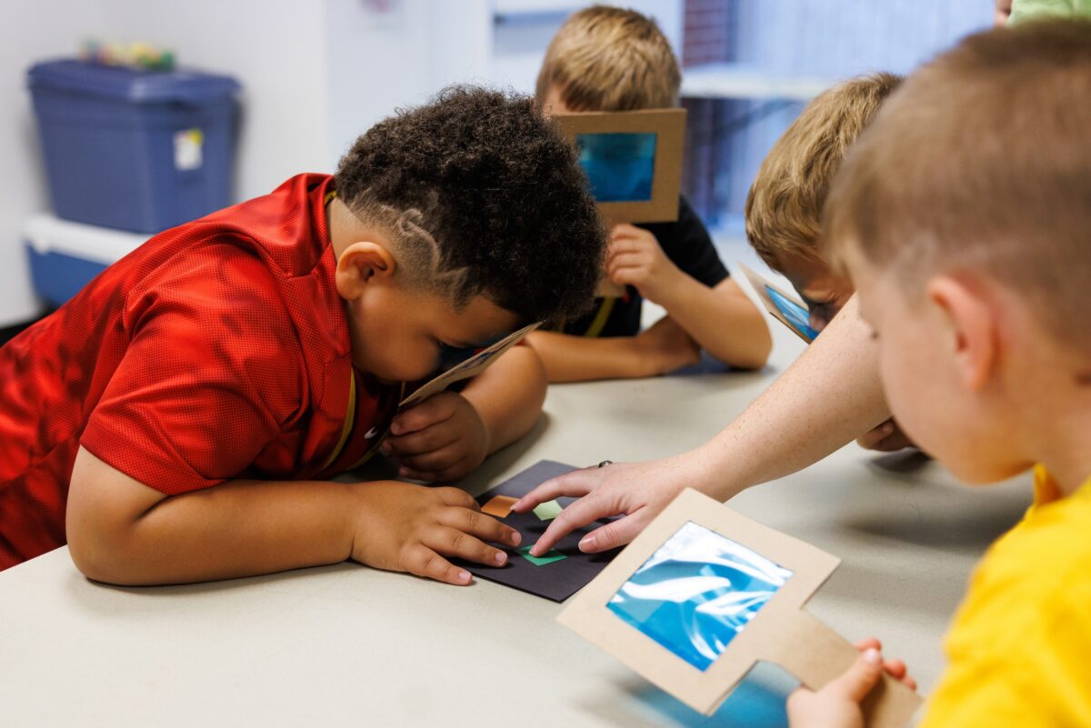 Tennessee Aquarium campers participating in educational activities