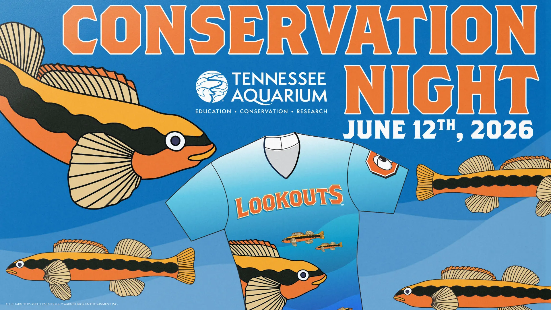 Chattanooga Lookouts Conservation Night presented by The Tennessee Aquarium