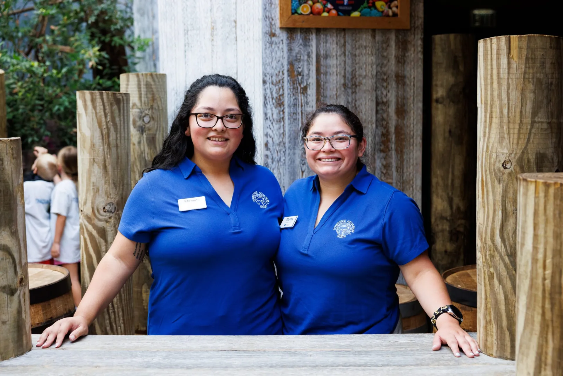 Smiling Volunteers