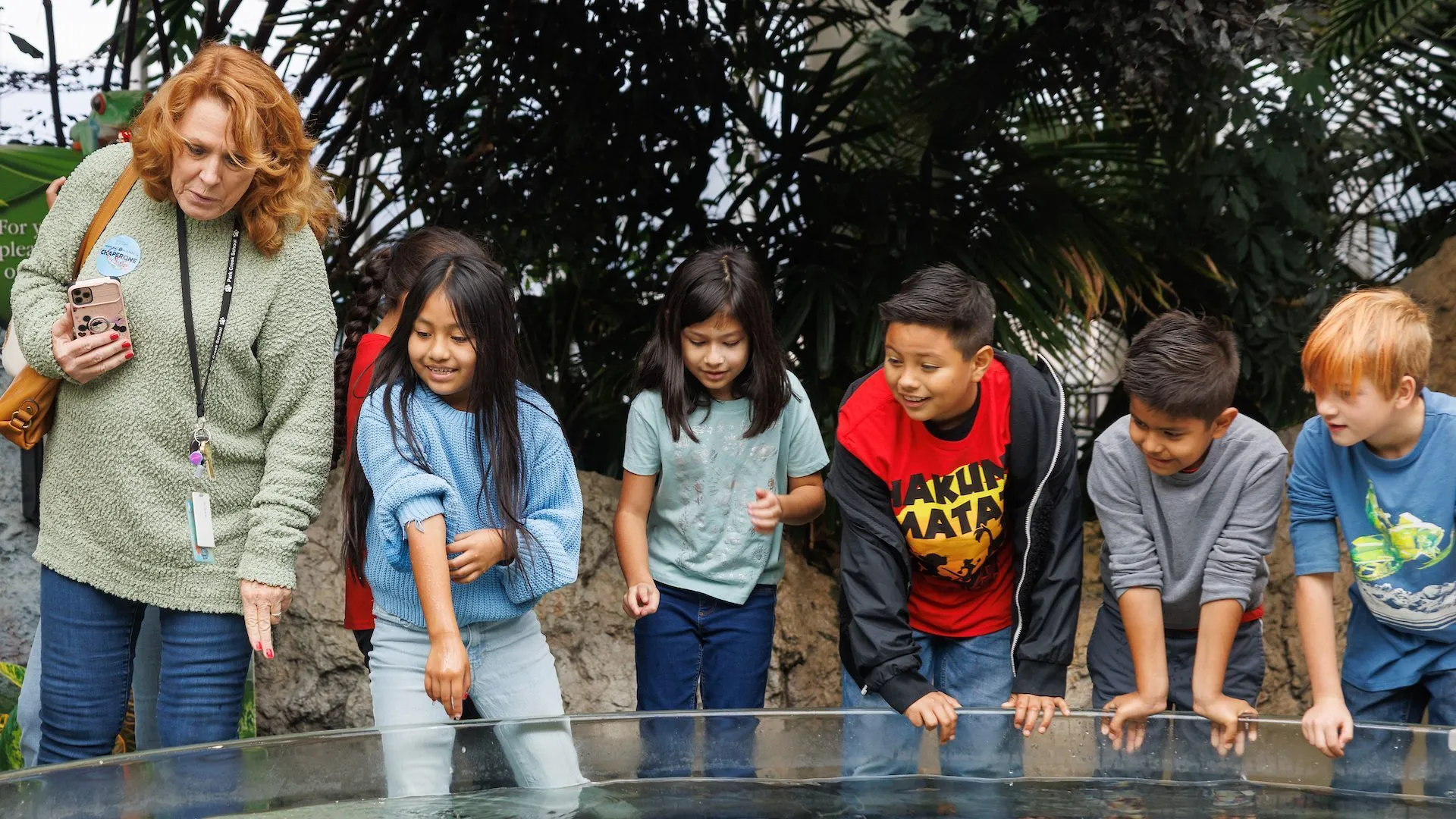 field trip group