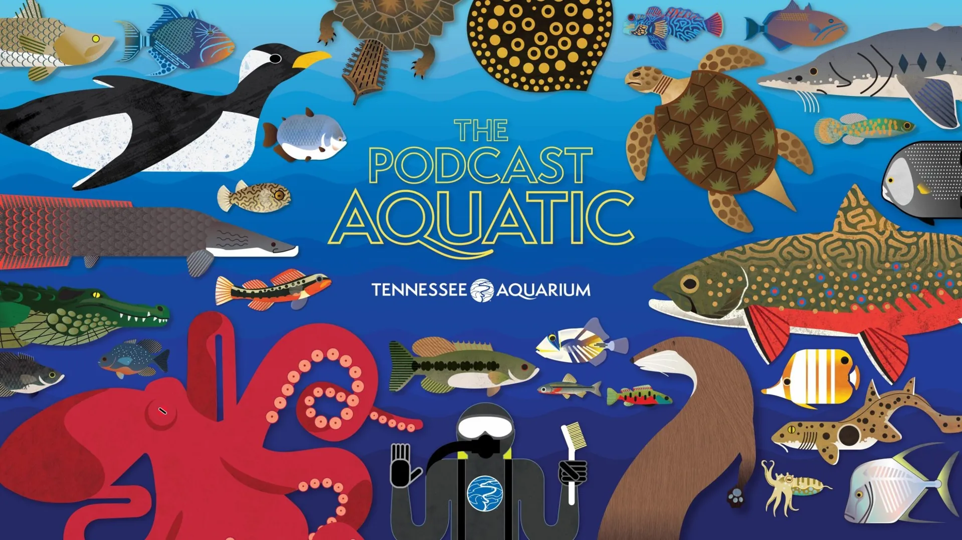 the podcast aquatic logo