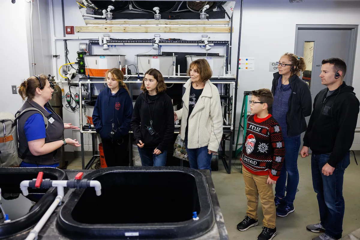 Deeper Dives: Insider's Tour behind the scenes experience at the TN Aquarium