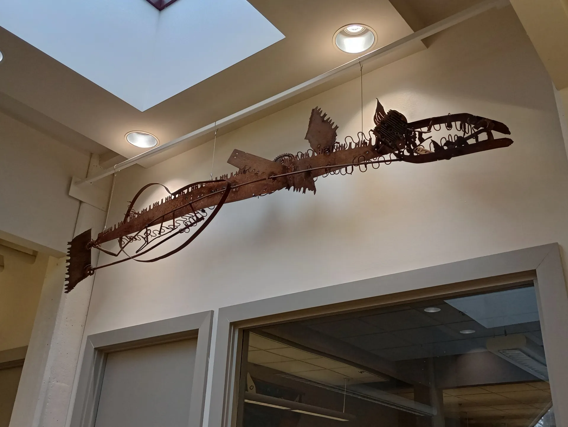 “The Old Fish Swimming Upstream Went Downstream to Serenade,