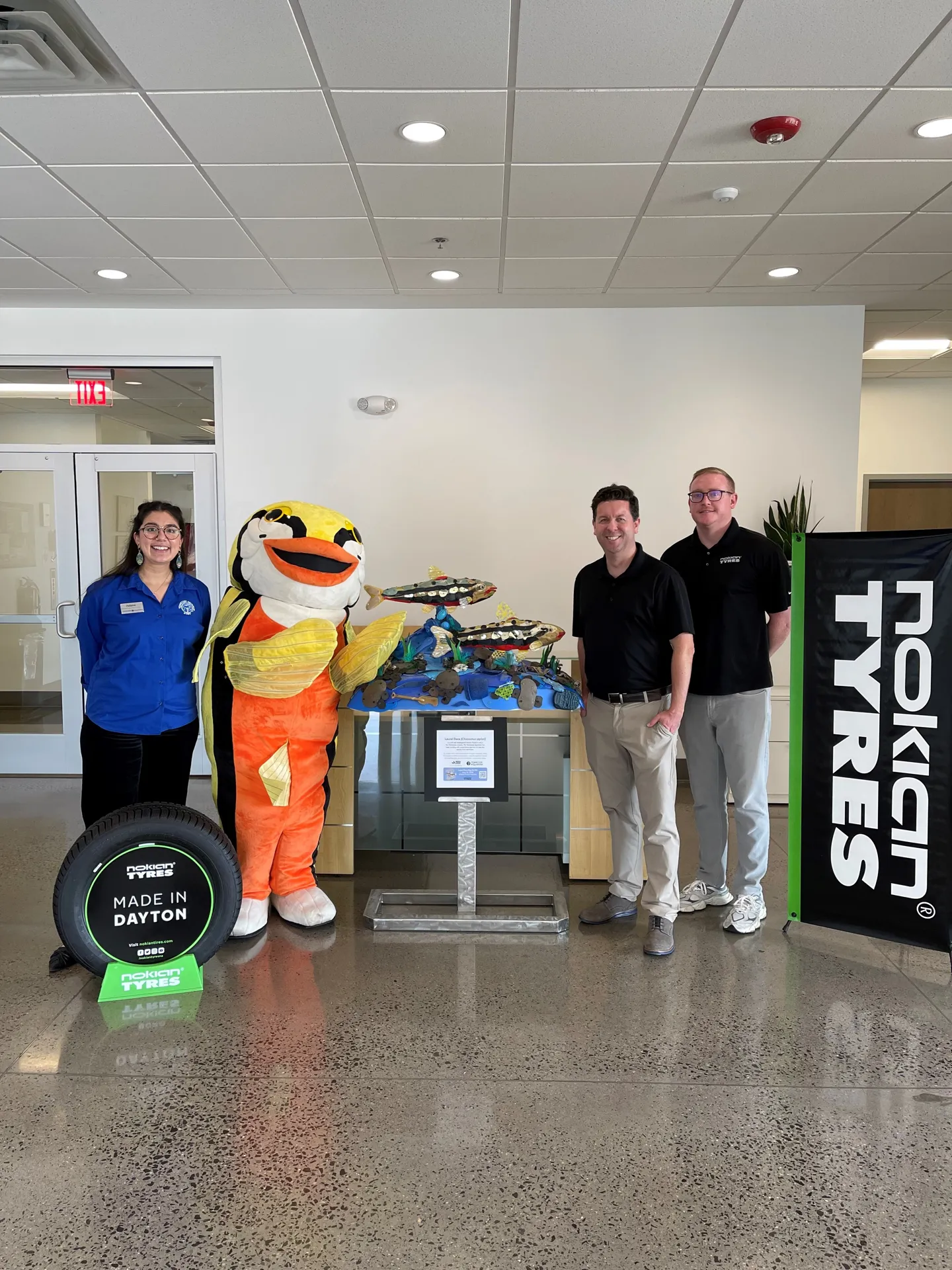 Fin-tastic art of critically endangered Laurel Dace