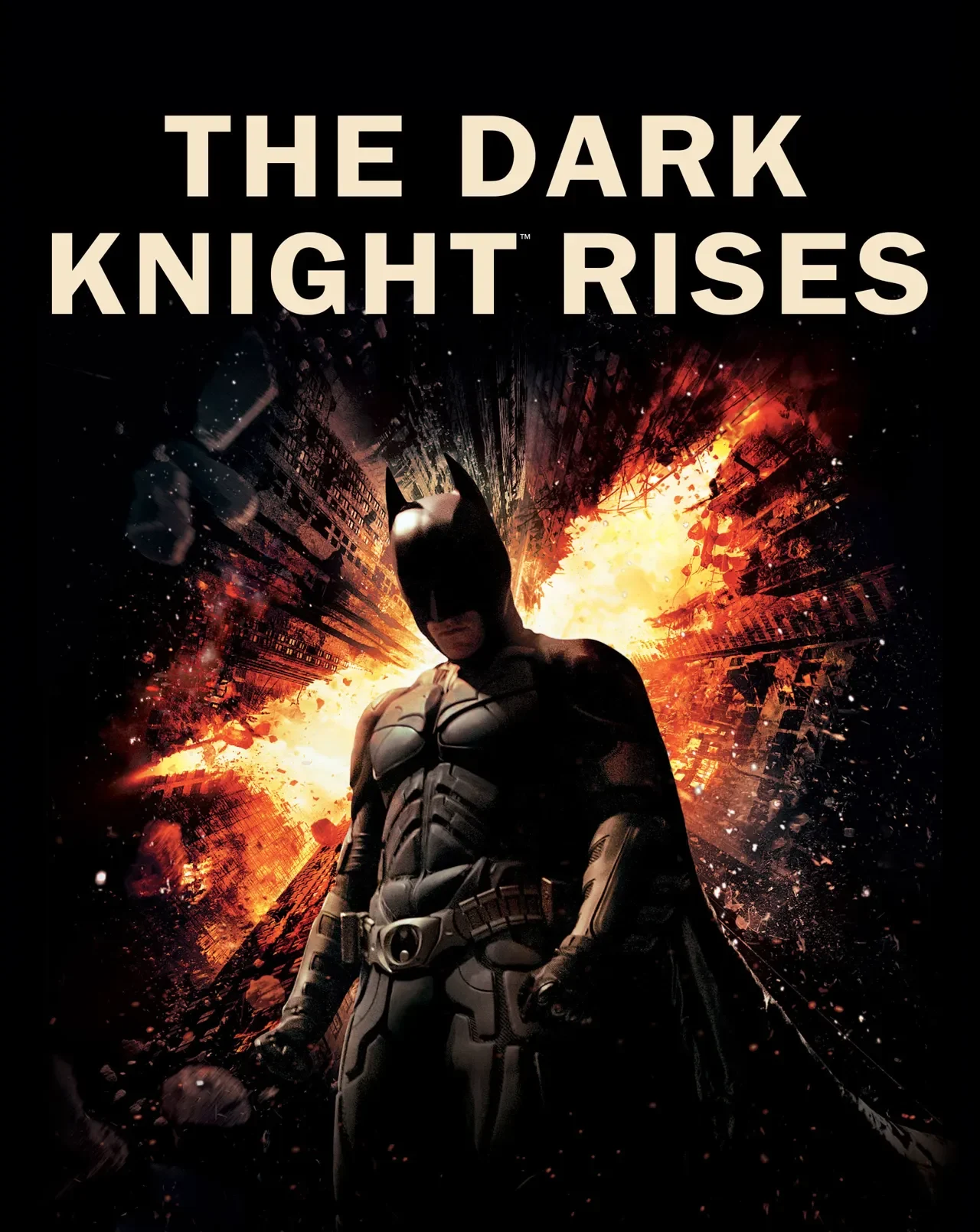 Movie poster for The Dark Knight Rises