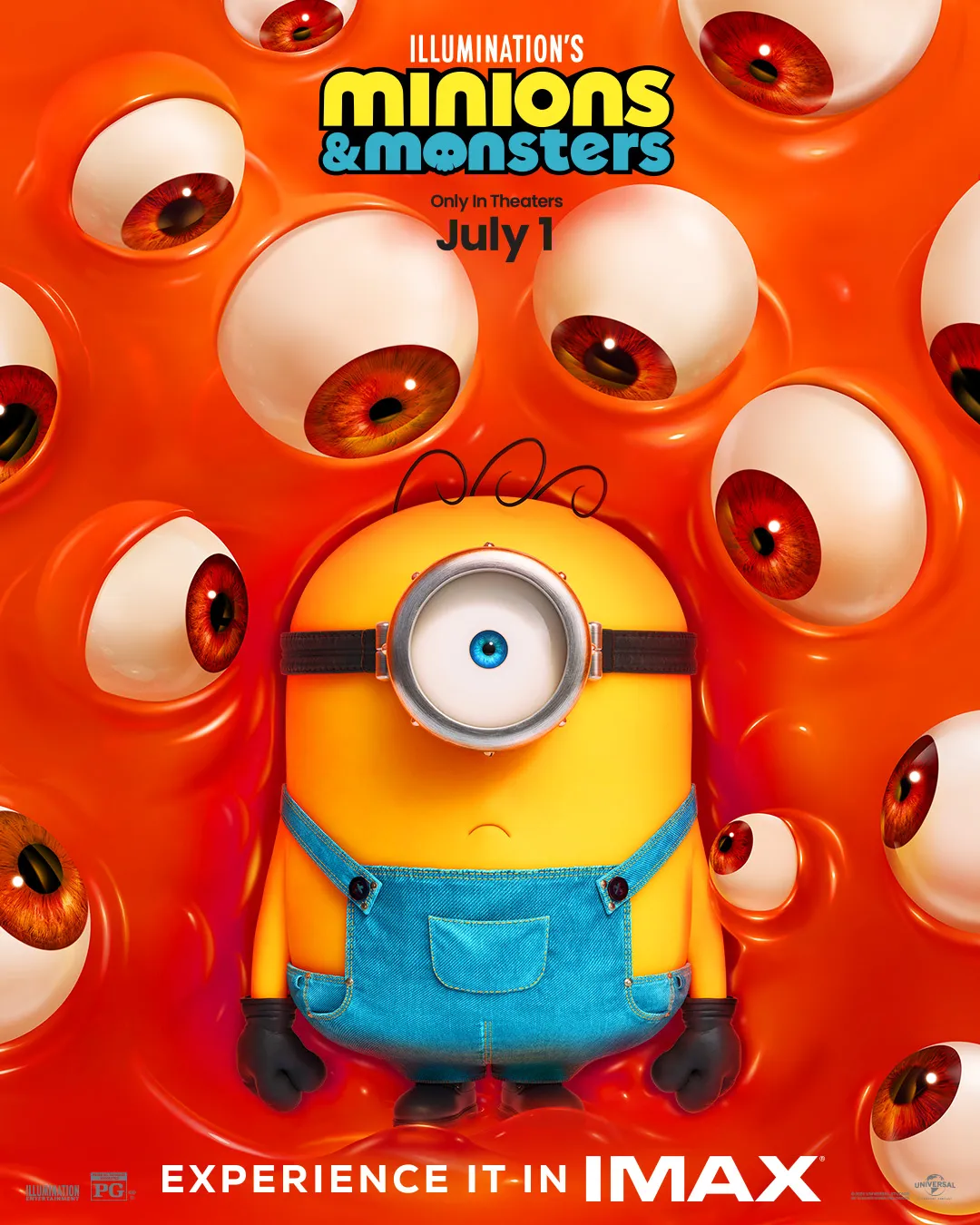 Minions & Monsters movie promotional graphic