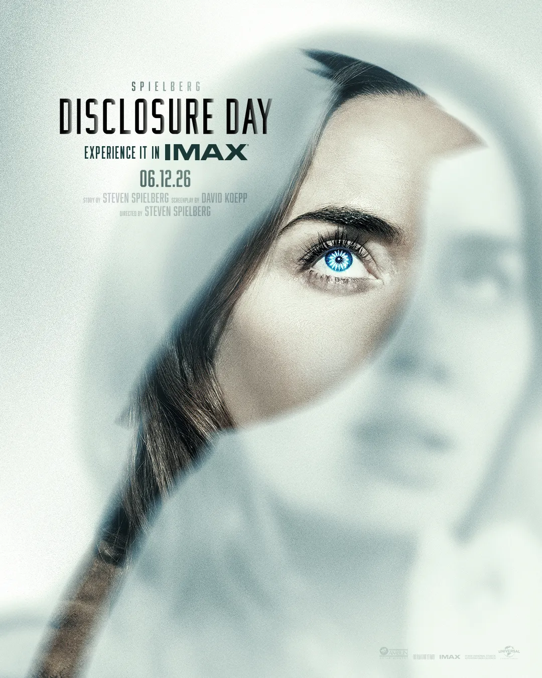 Teaser movie poster for Disclosure Day coming to theaters in June 2026