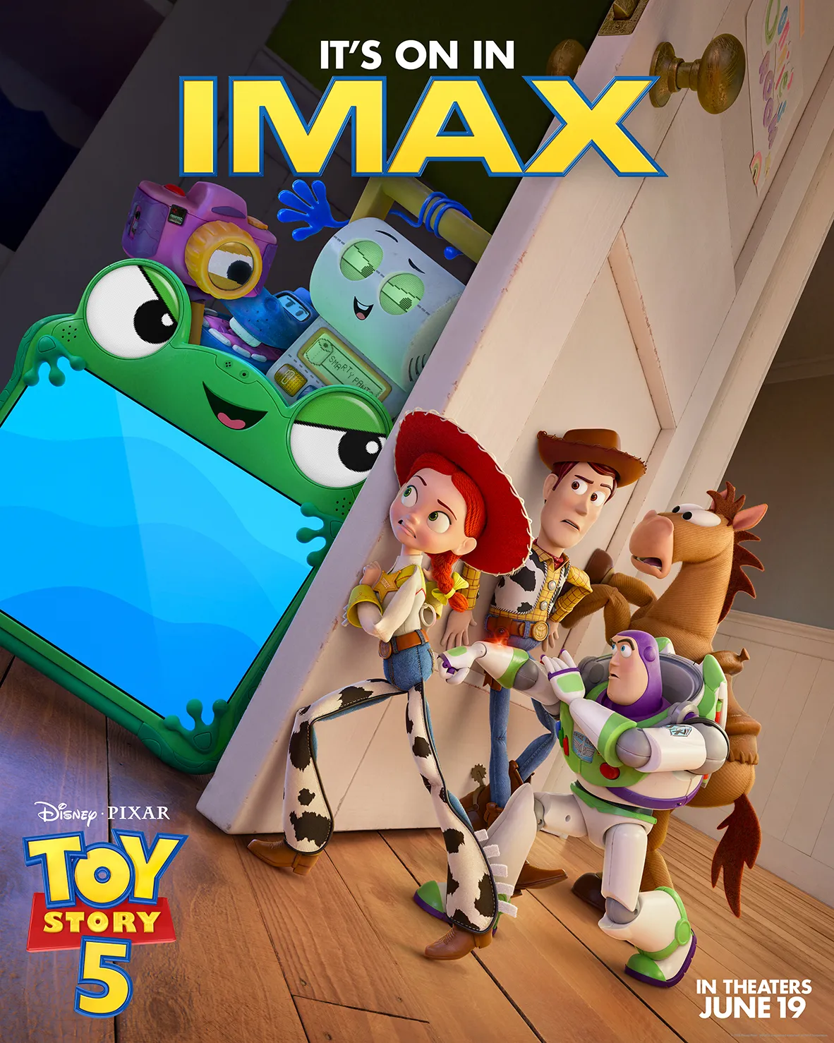 Toy Story 5 in IMAX movie poster