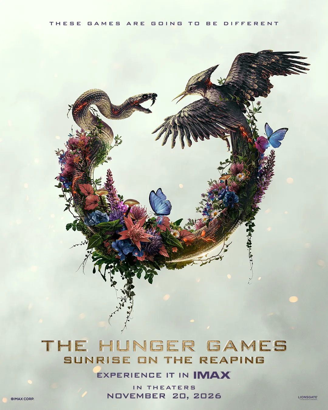 Movie poster for Hunger Games: Sunrise on the Reaping in IMAX