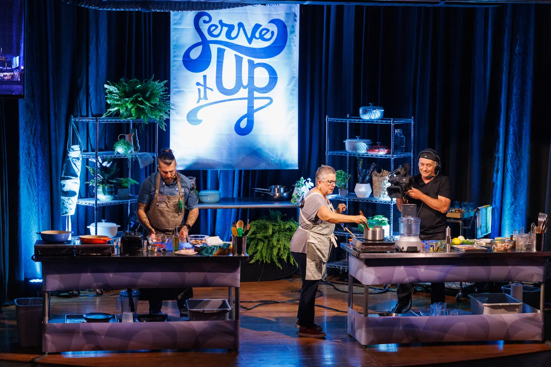 The Tennessee Aquarium's annual Serve It Up event on Thursday, Sept. 11, 2025, in Chattanooga, Tenn.