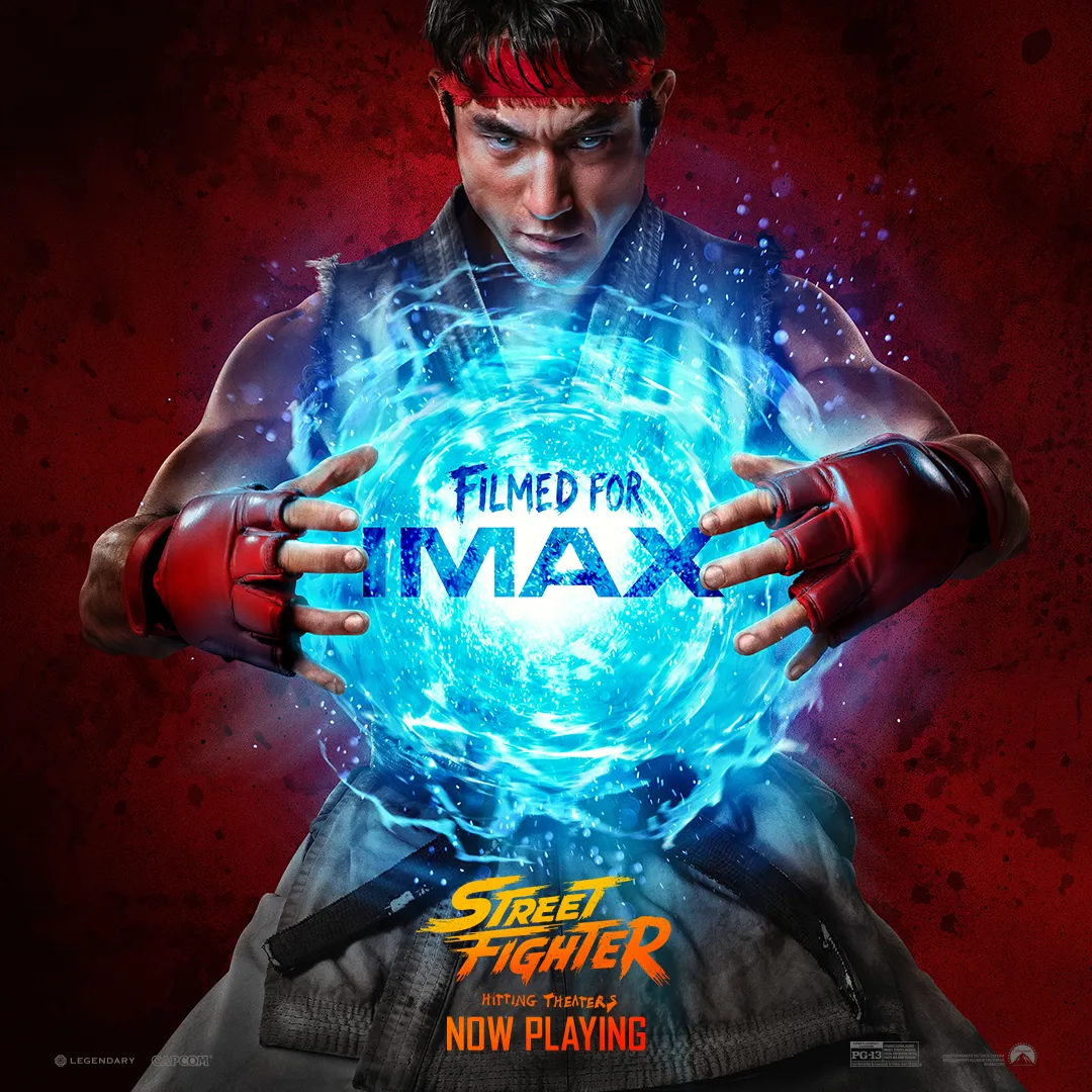 Movie poster for Street Fighter coming to theaters in October 2026
